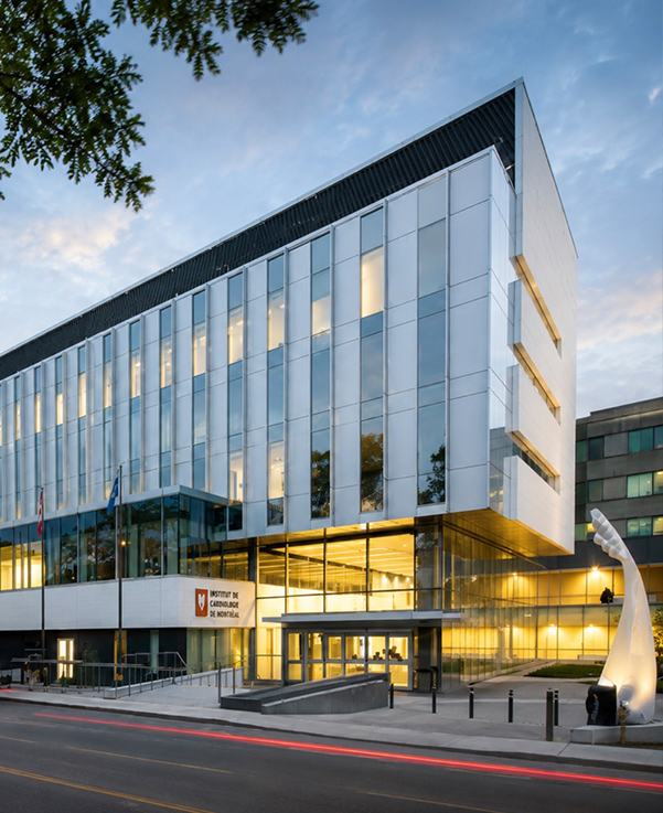les condos locatifs LUX Gouverneur 55 ans et plus sont à priximité de Institut Cardiologie Montréal
