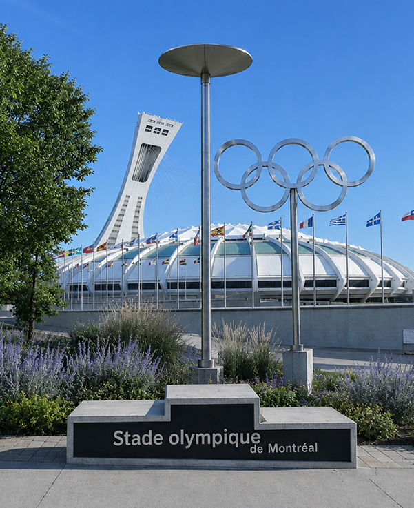 les condos locatifs LUX Gouverneur 55 ans et plus sont à priximité de Stade Olympique